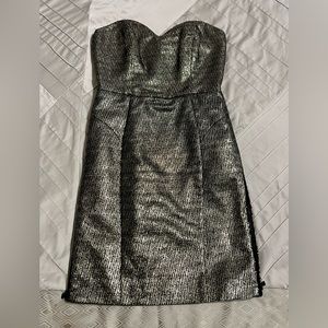 Milly Dress - Gold, Size 4.